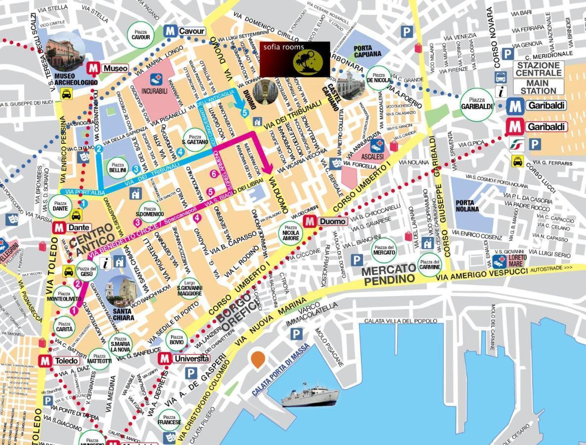 Sofia Rooms Napoli Dış mekan fotoğraf